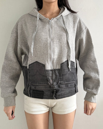 Denim Hoodie 012