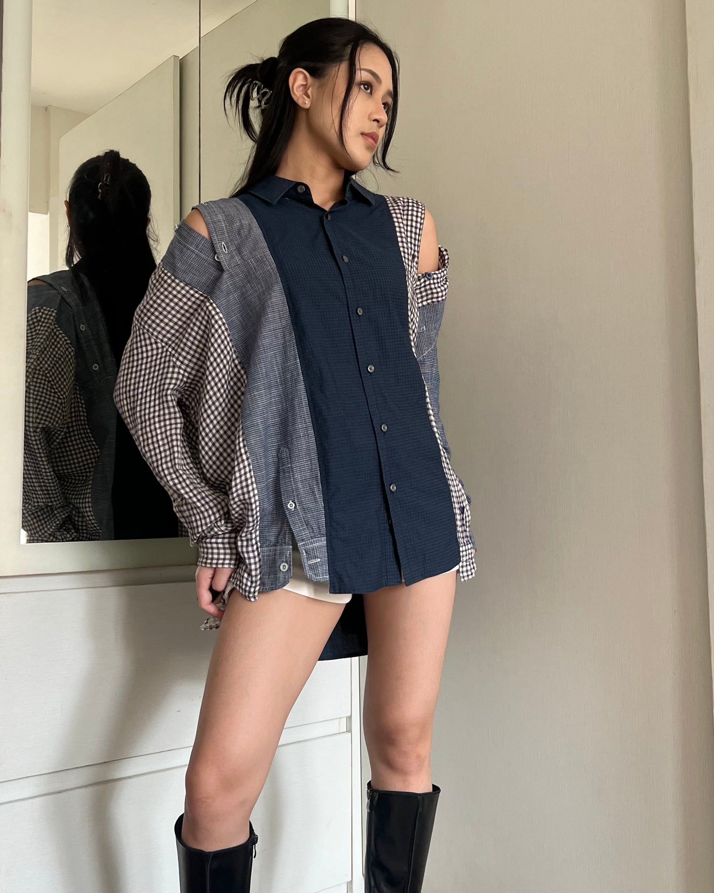 Deconstruct Flannel Shirt 041