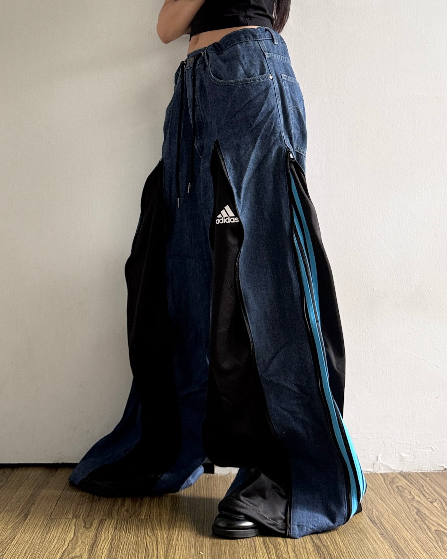 [BIG SIZE] Zipper Pants 0268