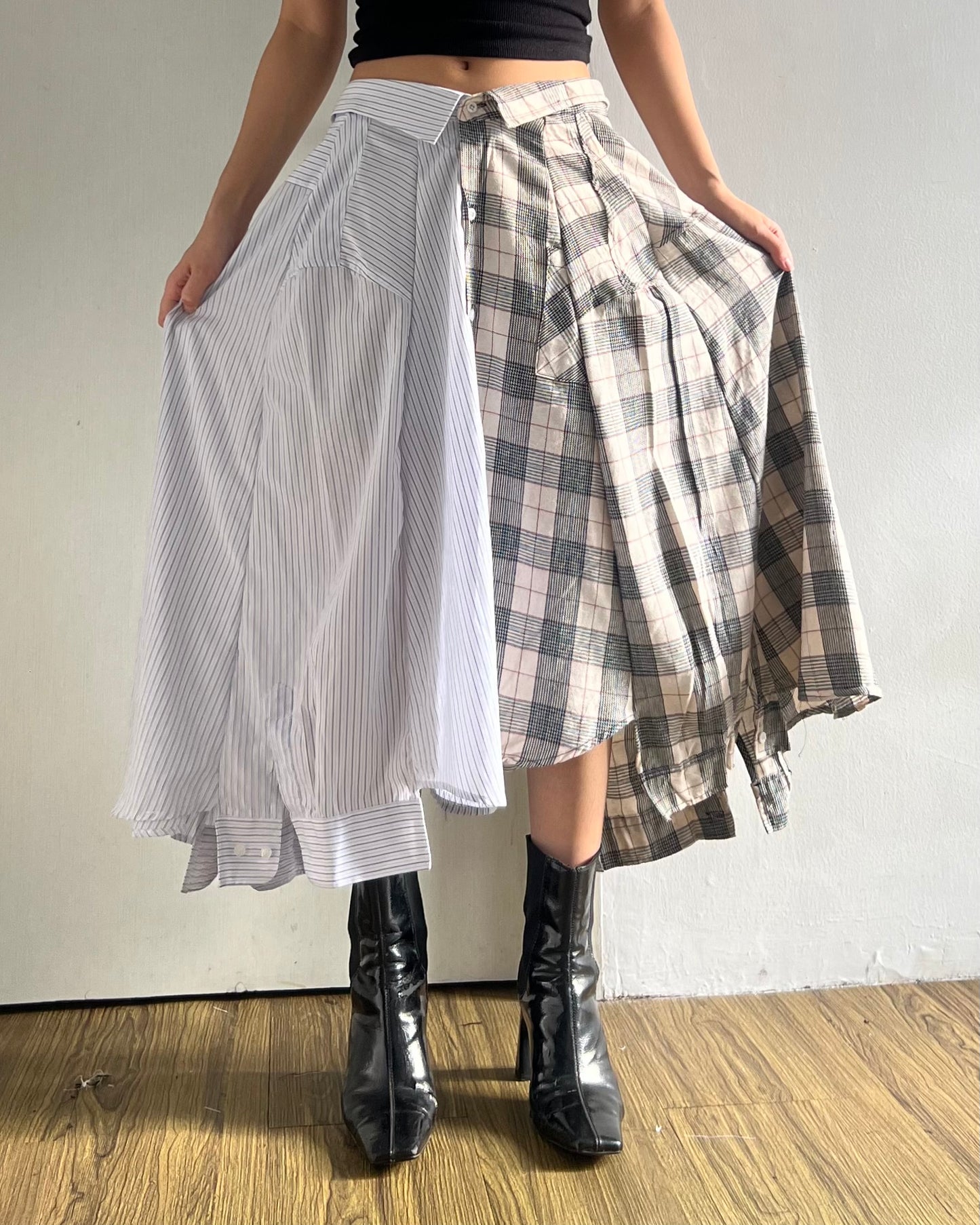 Button-up Maxi Skirt 028