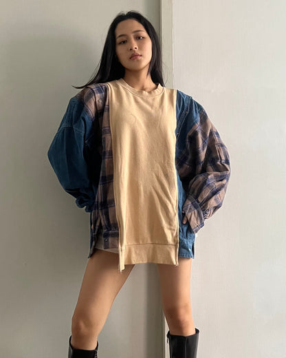 Flannel Sweater 069