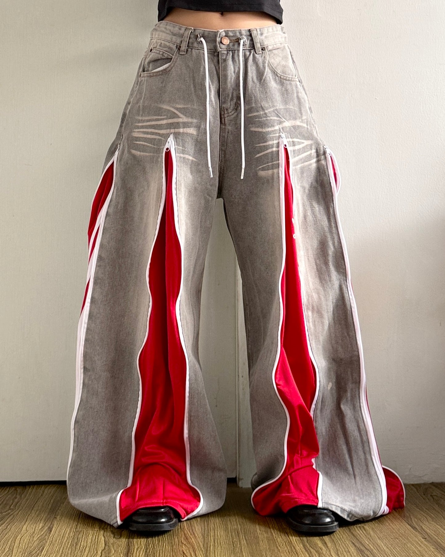 [BIG SIZE] Zipper Pants 0303