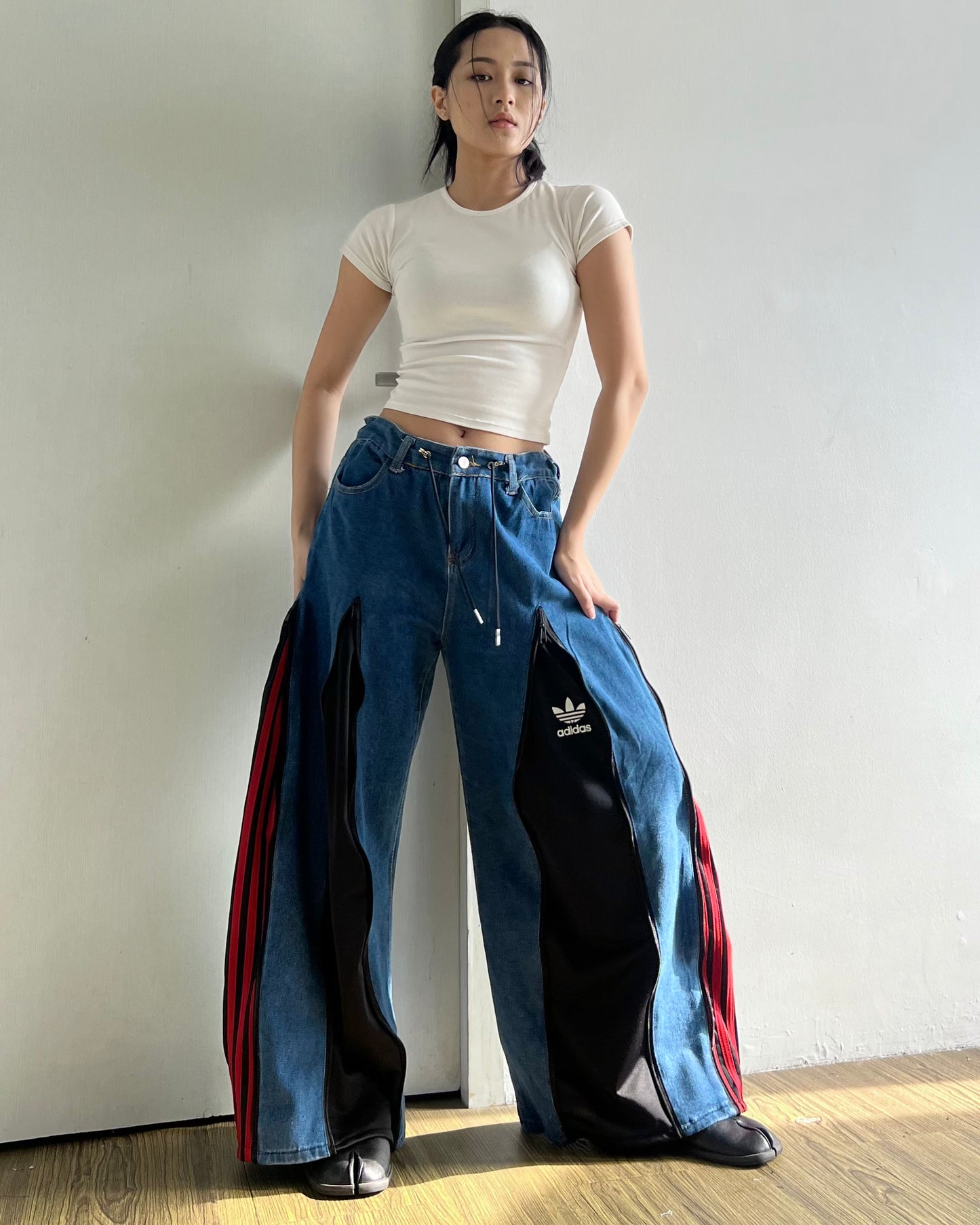 [BIG SIZE] Zipper Pants 0184