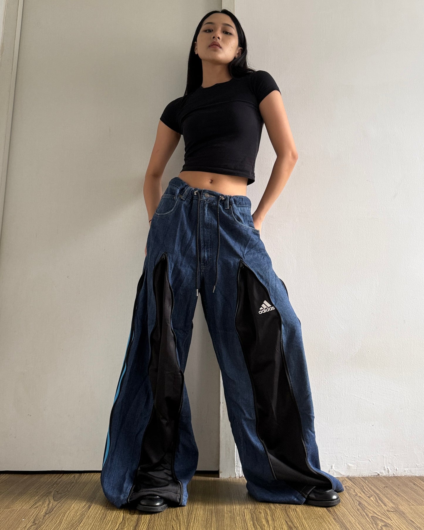 [BIG SIZE] Zipper Pants 0268