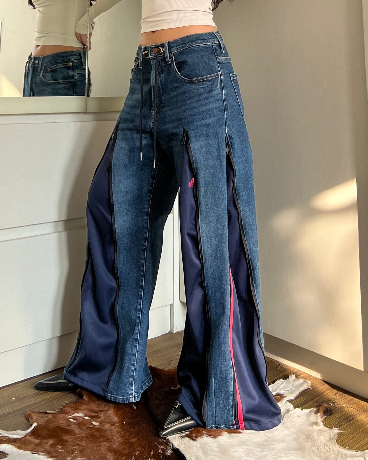Zipper Pants 078