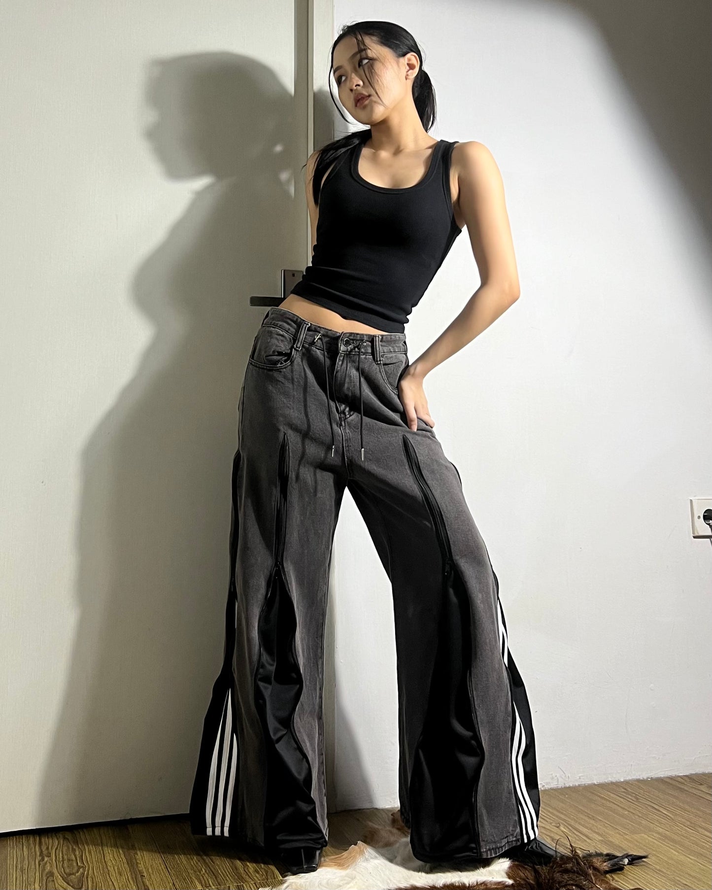 Zipper Pants 0166