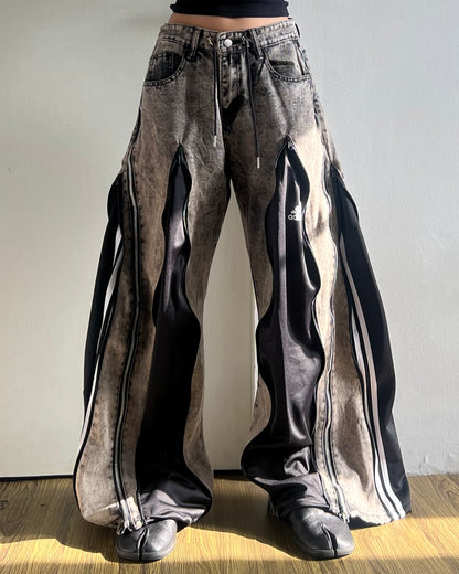 [BIG SIZE] Zipper Pants 0194