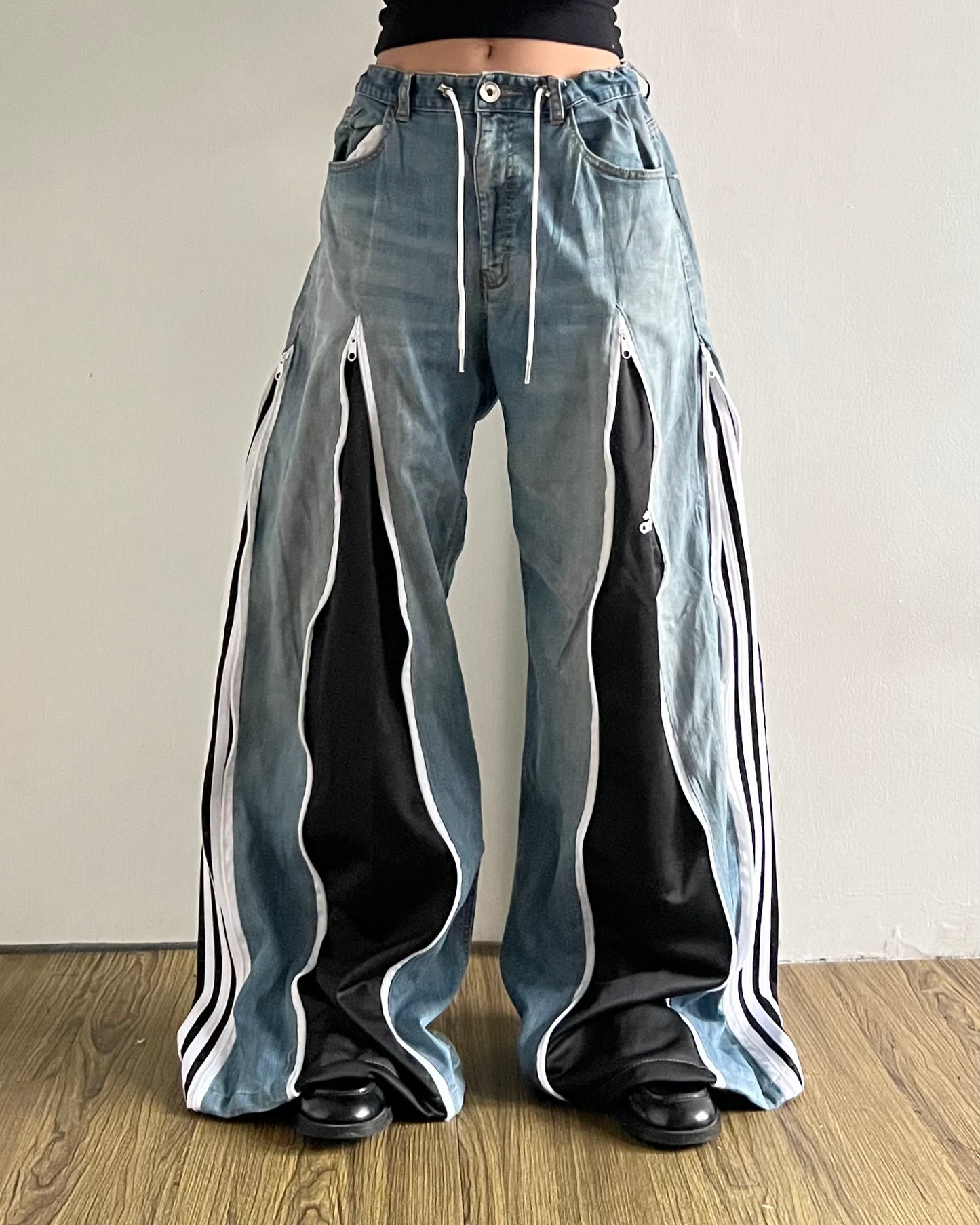 [BIG SIZE] Zipper Pants 0213