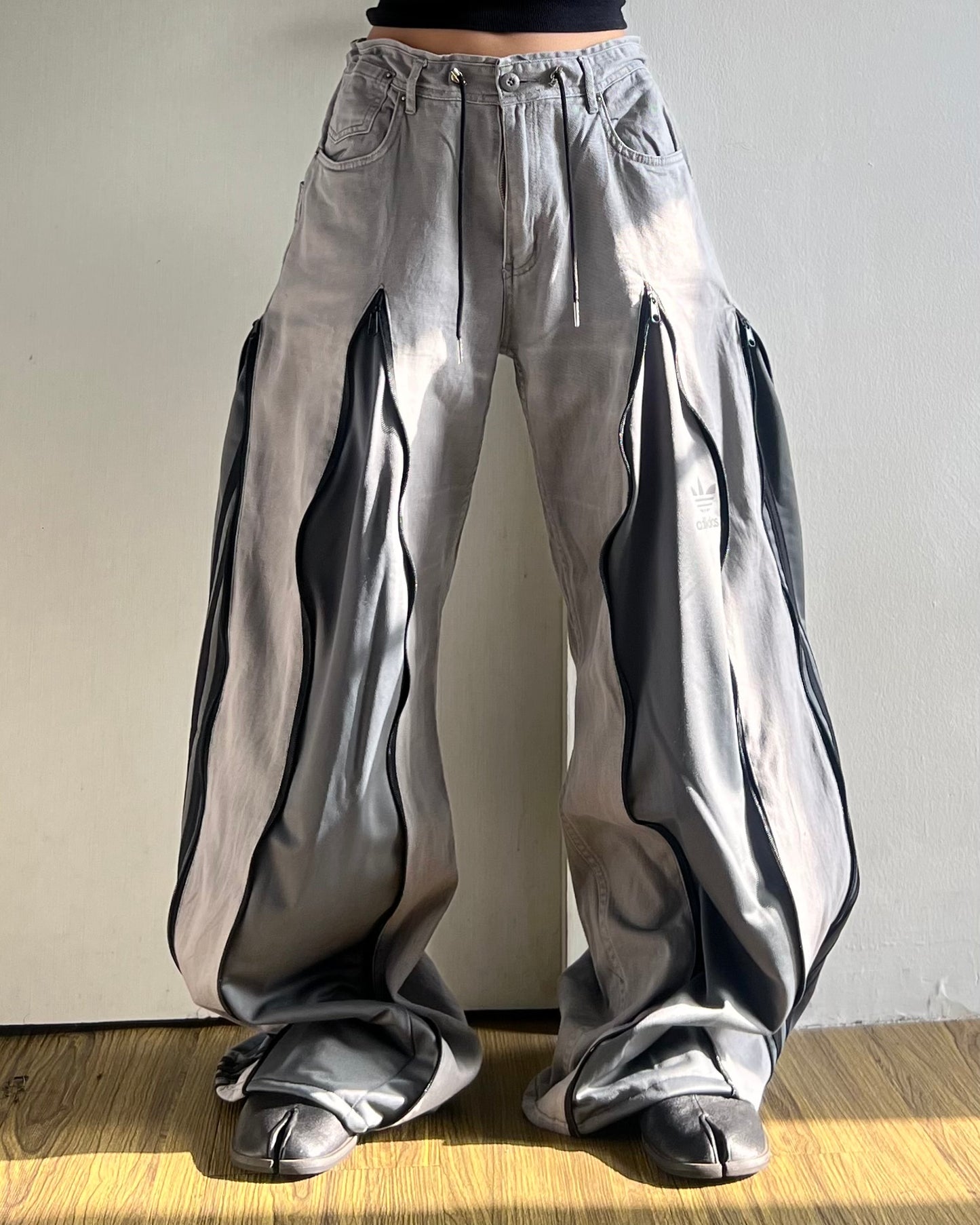 [BIG SIZE] Zipper Pants 0202