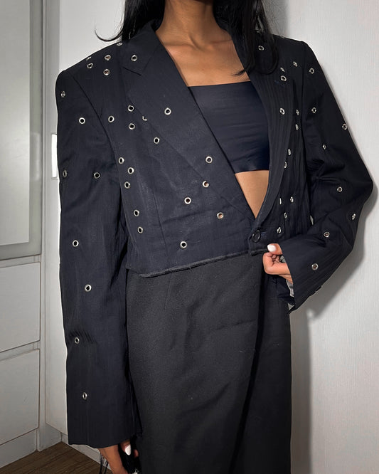Eyelet Blazer 002