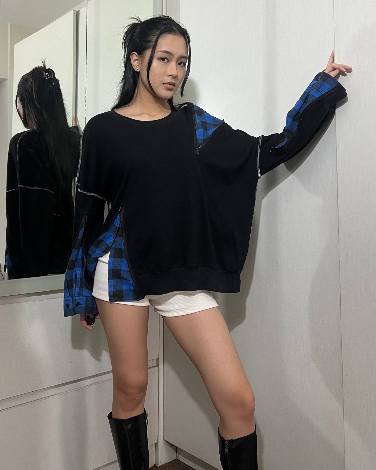 Zipper Sweater 004