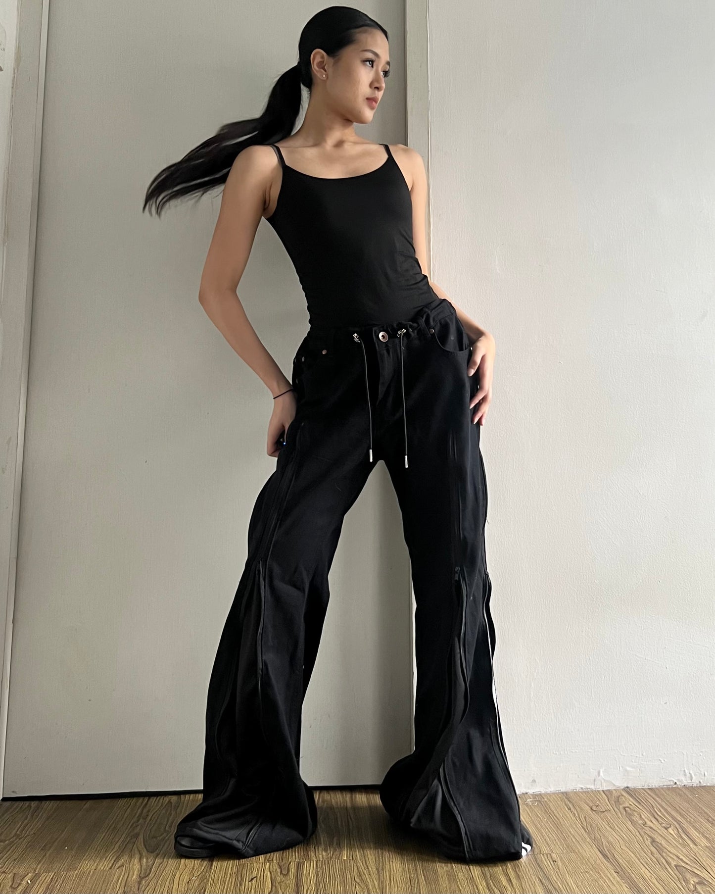 [BIG SIZE] Zipper Pants 0227