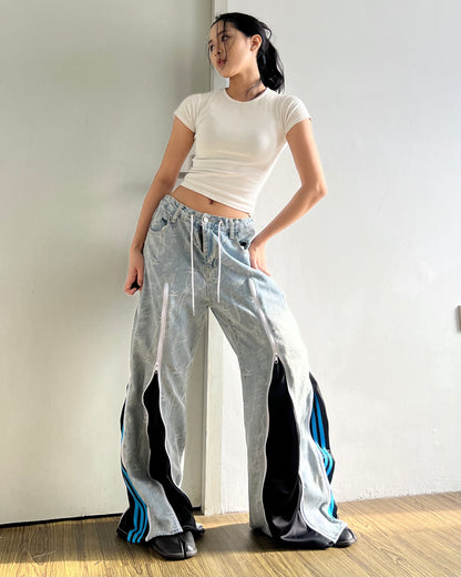 [BIG SIZE] Zipper Pants 0179