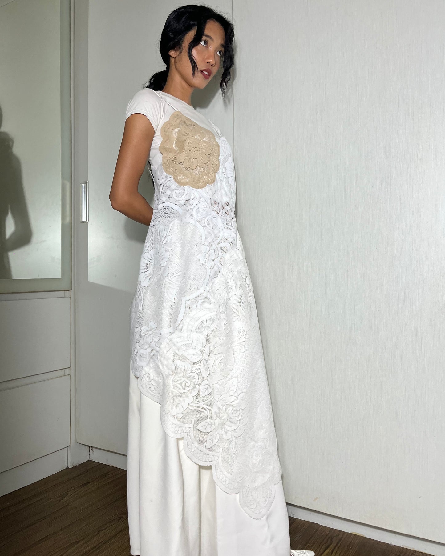 Tablecloth Dress 001
