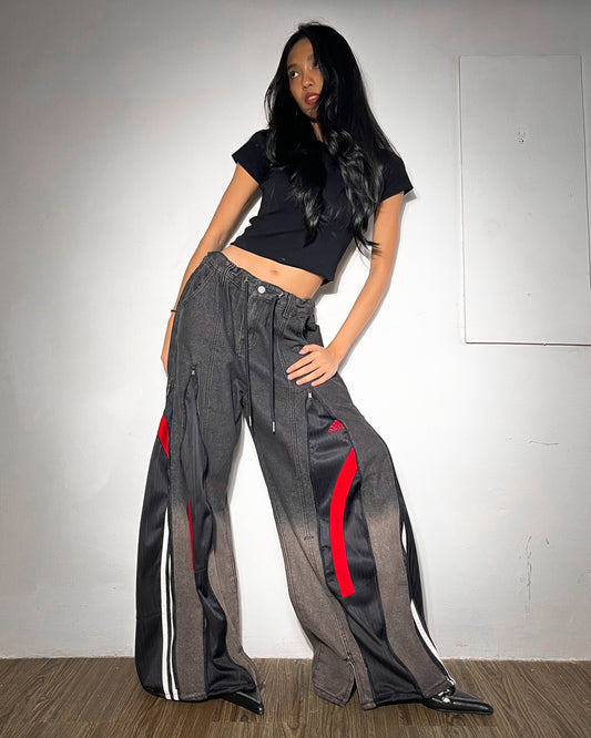 [BIG SIZE] Zipper Pants 034