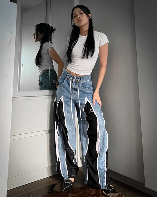 Zipper Pants 090