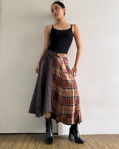 Button-up Skirt 055