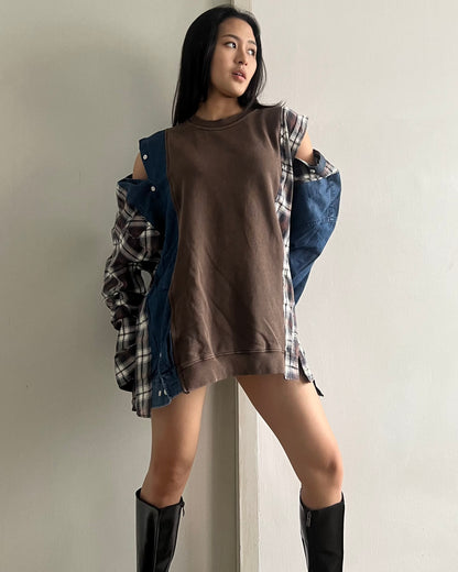 Flannel Sweater 072