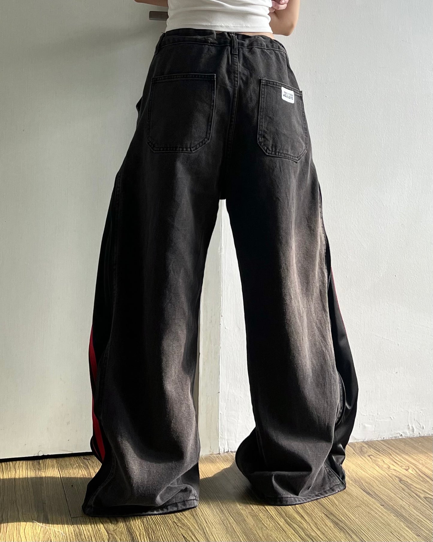 [BIG SIZE] Zipper Pants 0181