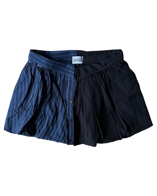 Button-up Balloon Skirt 009