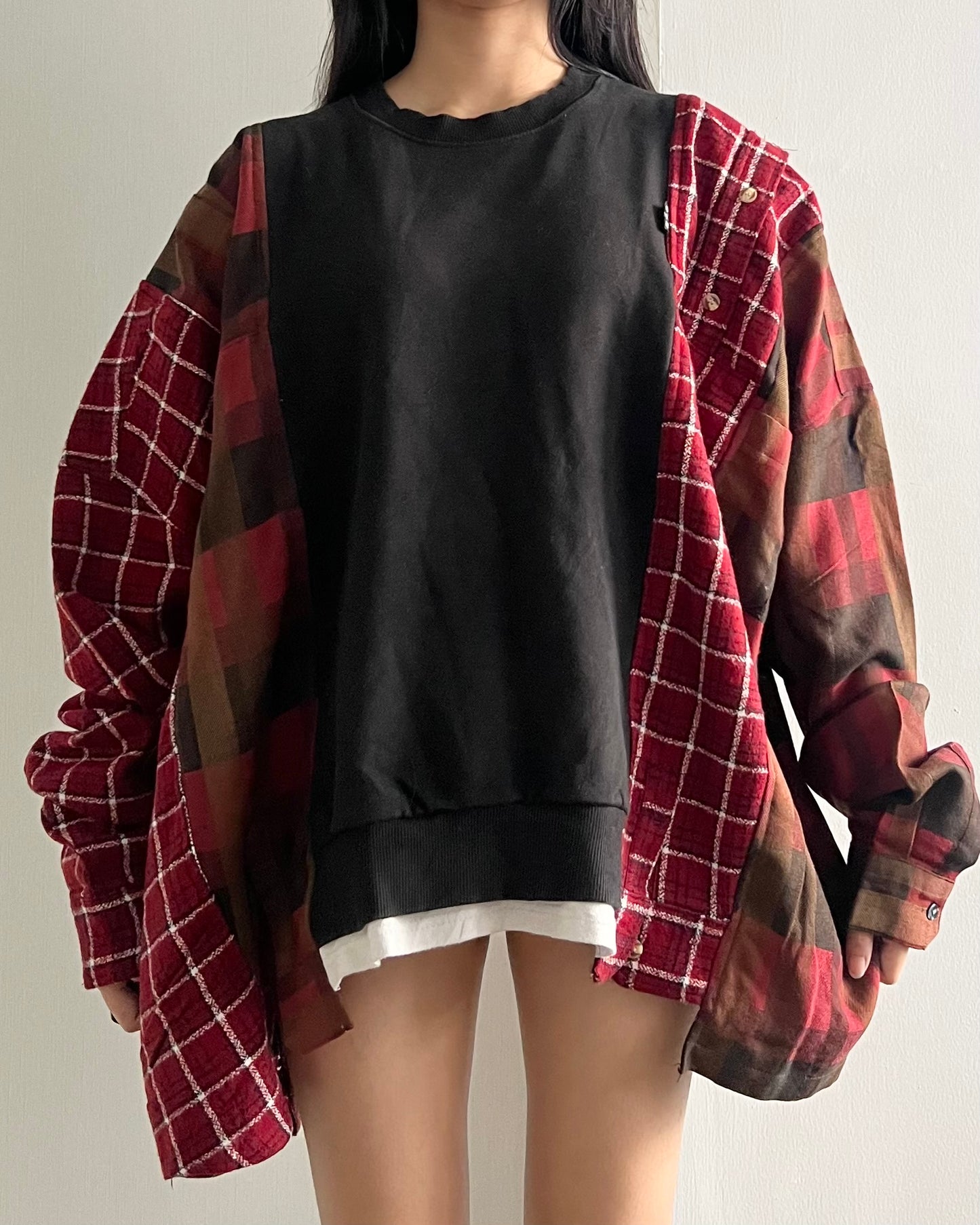 Flannel Sweater 059