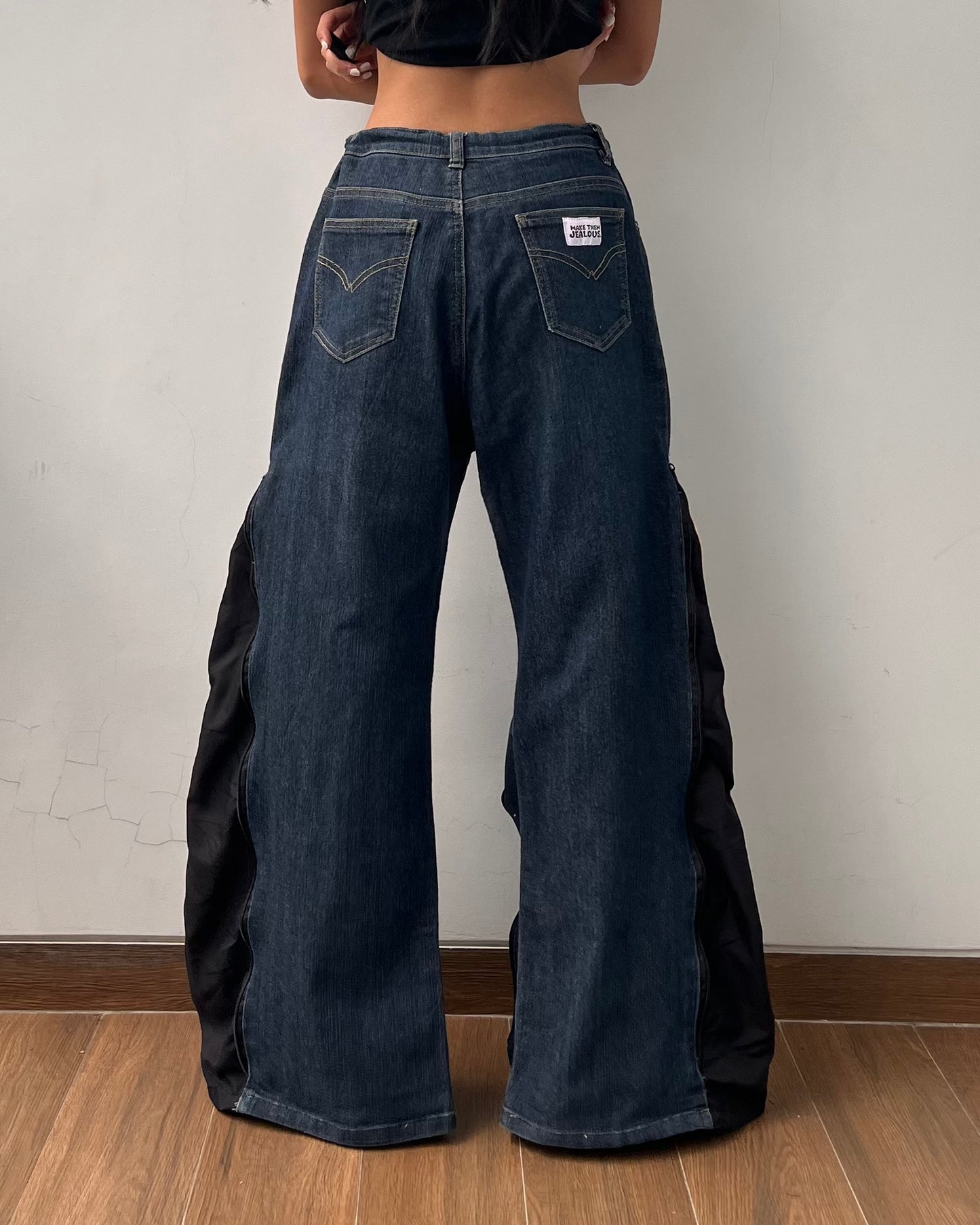 [BIG SIZE] Zipper Pants 015