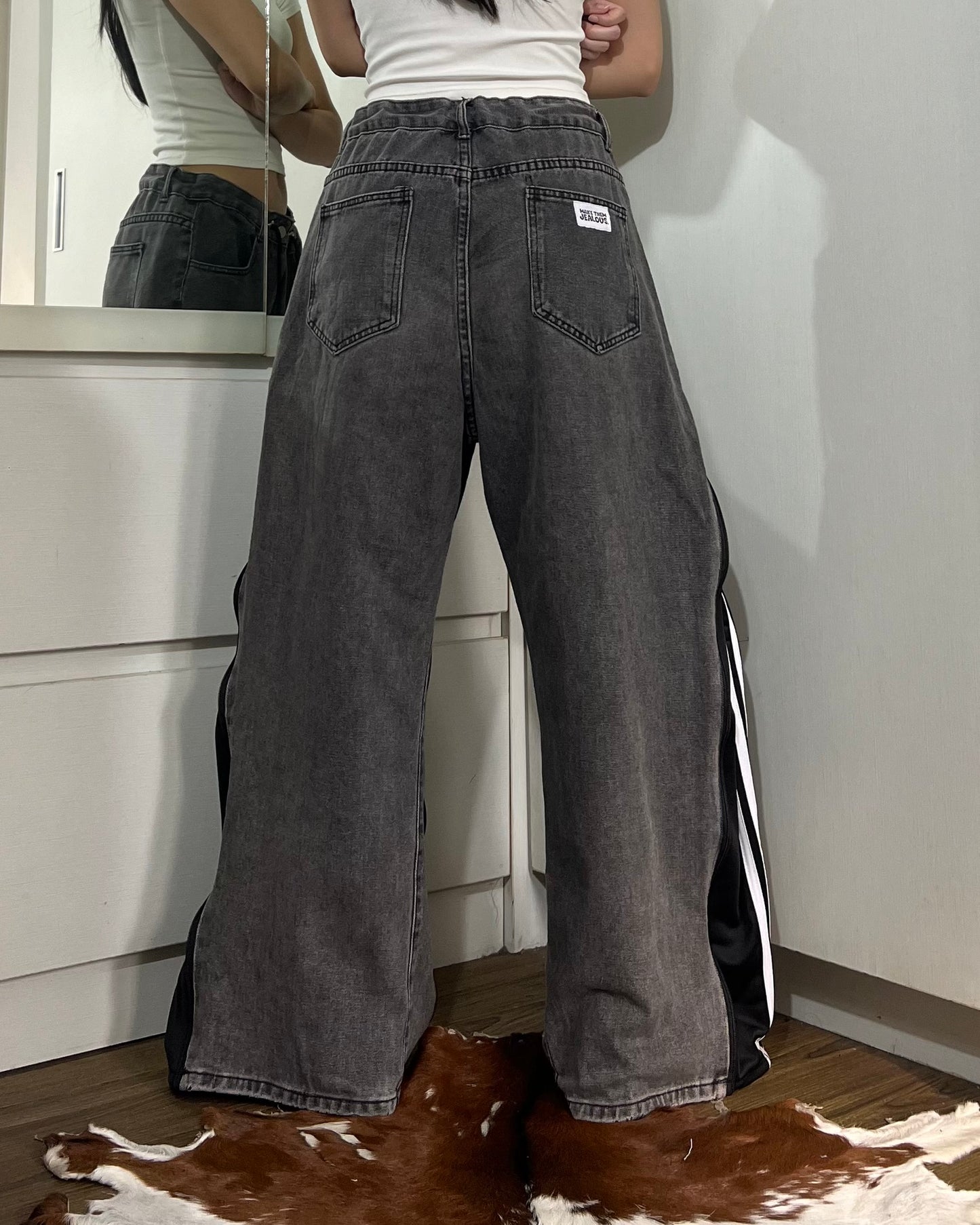 [BIG SIZE] Zipper Pants 0110