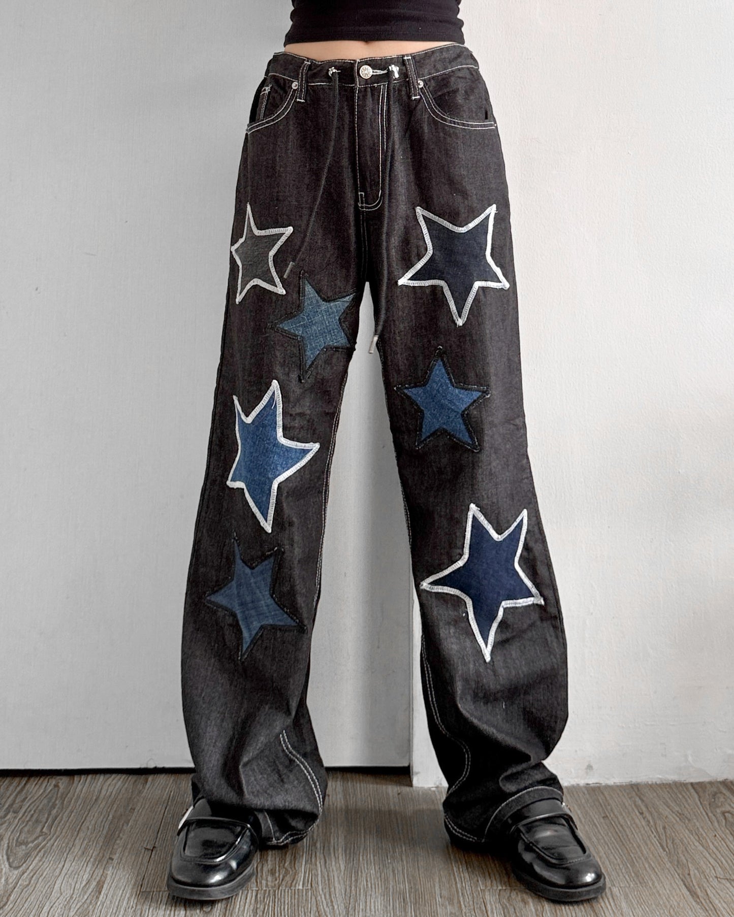 Star Patch Pants 001