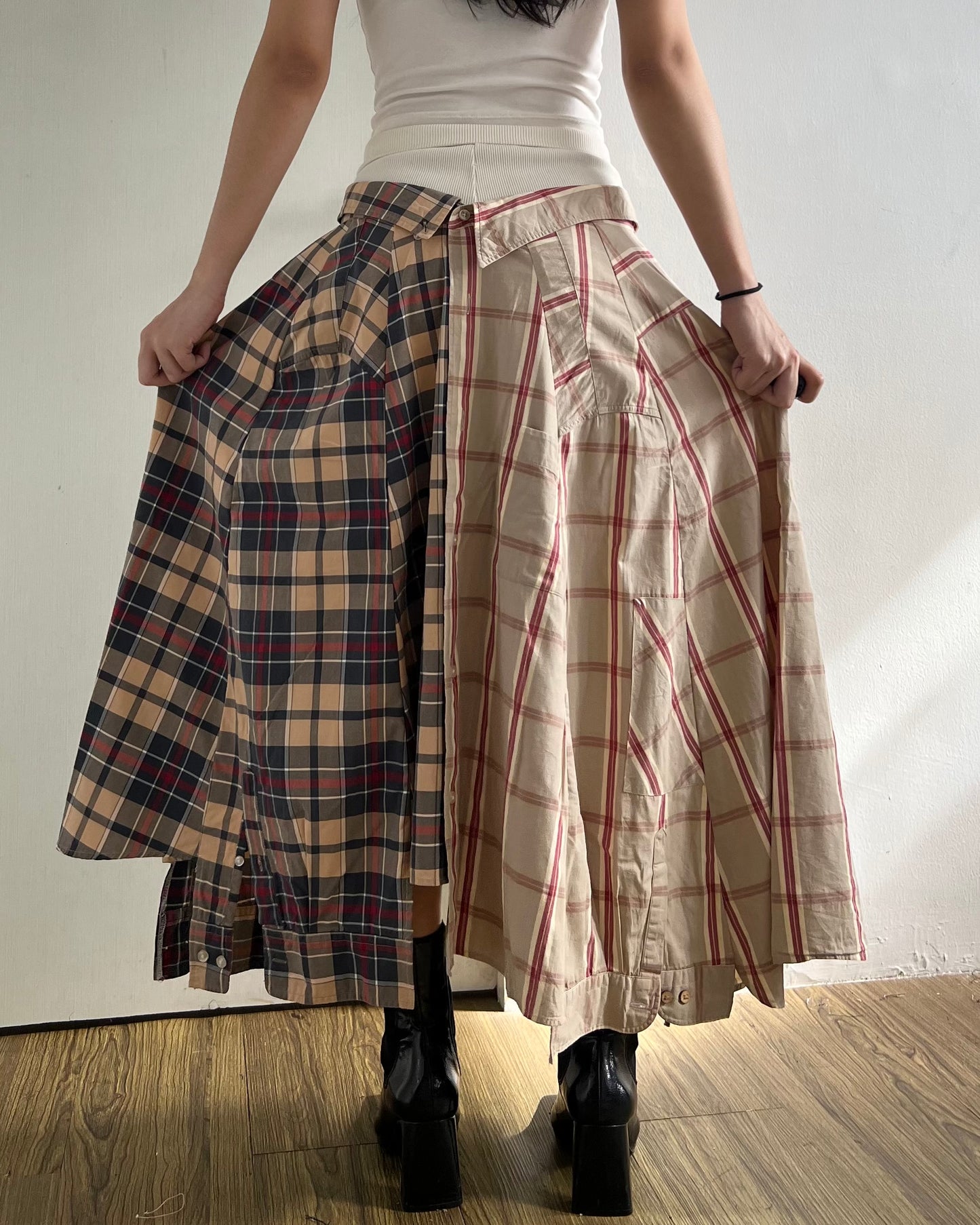 Button-up Maxi Skirt 022