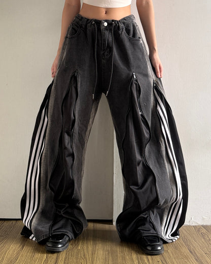 [BIG SIZE] Zipper Pants 0246