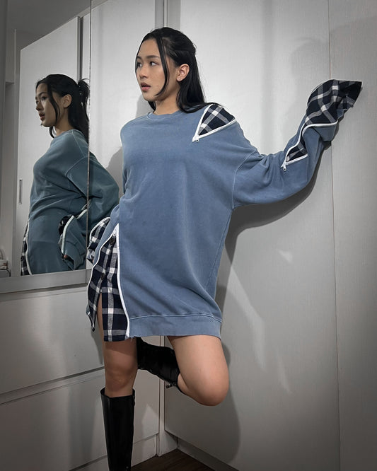 Zipper Sweater 005