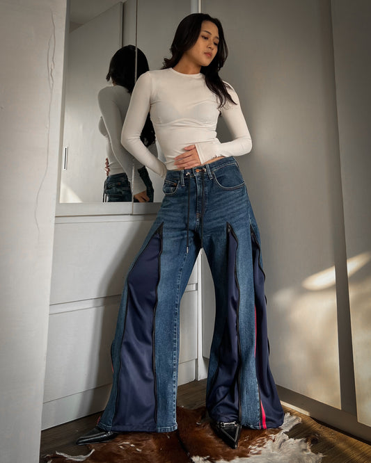 Zipper Pants 078