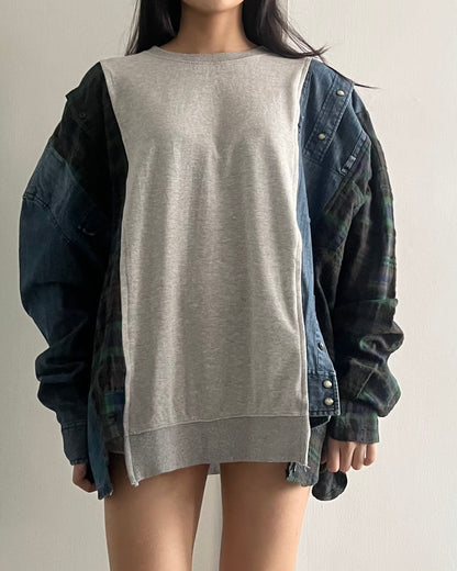 Flannel Sweater 068