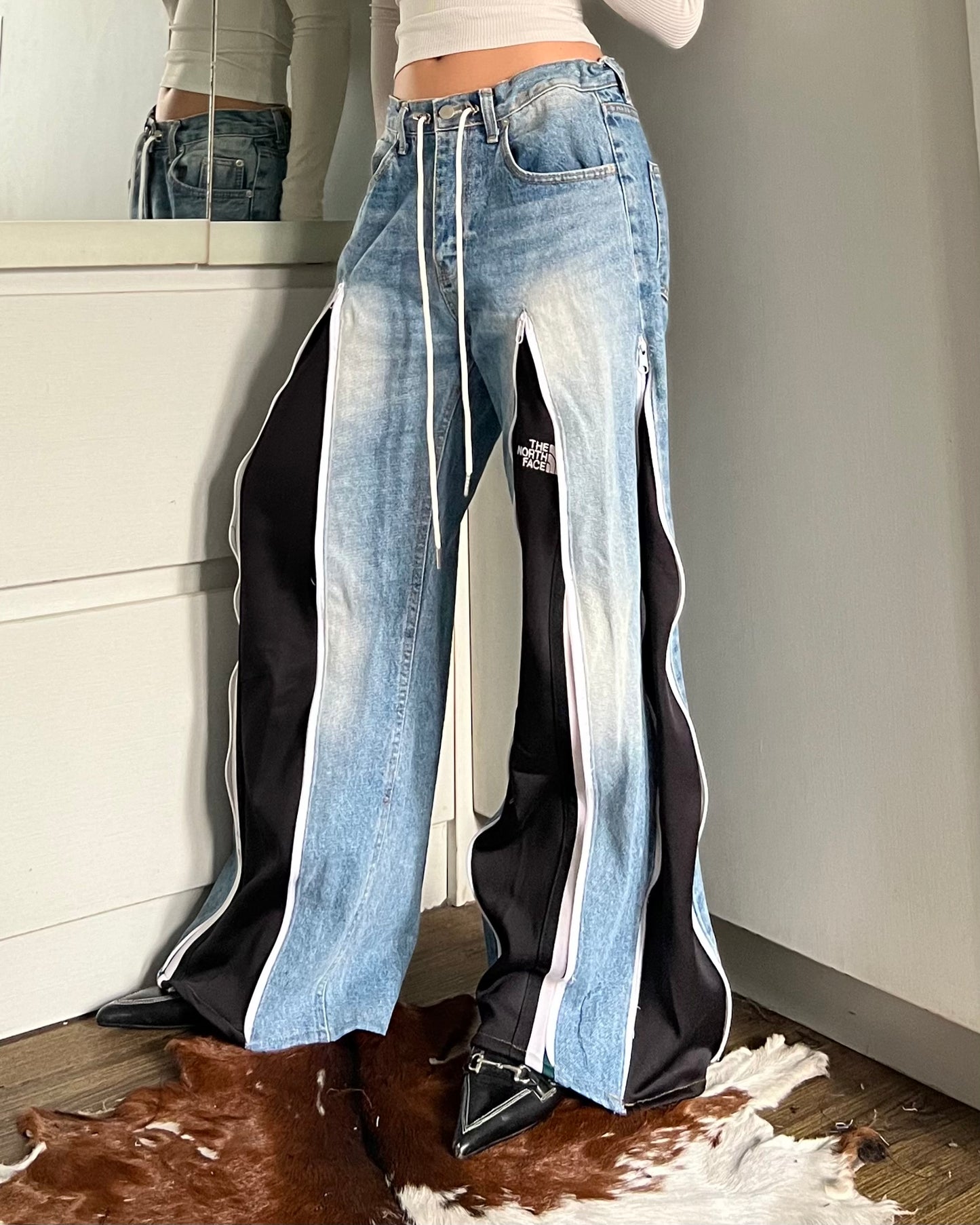 Zipper Pants 072