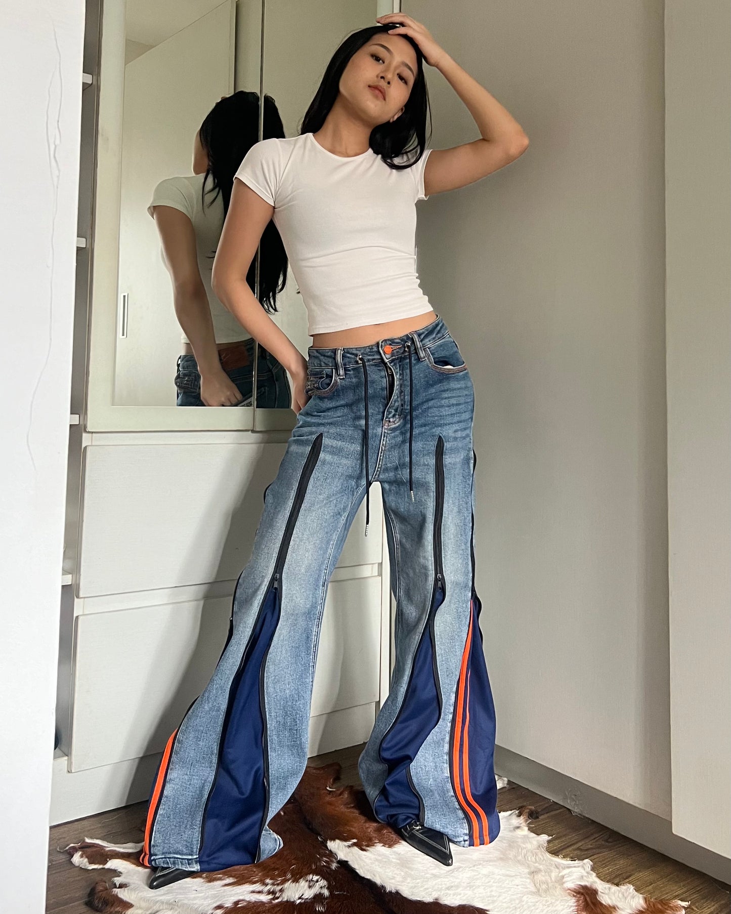 Zipper Pants 059