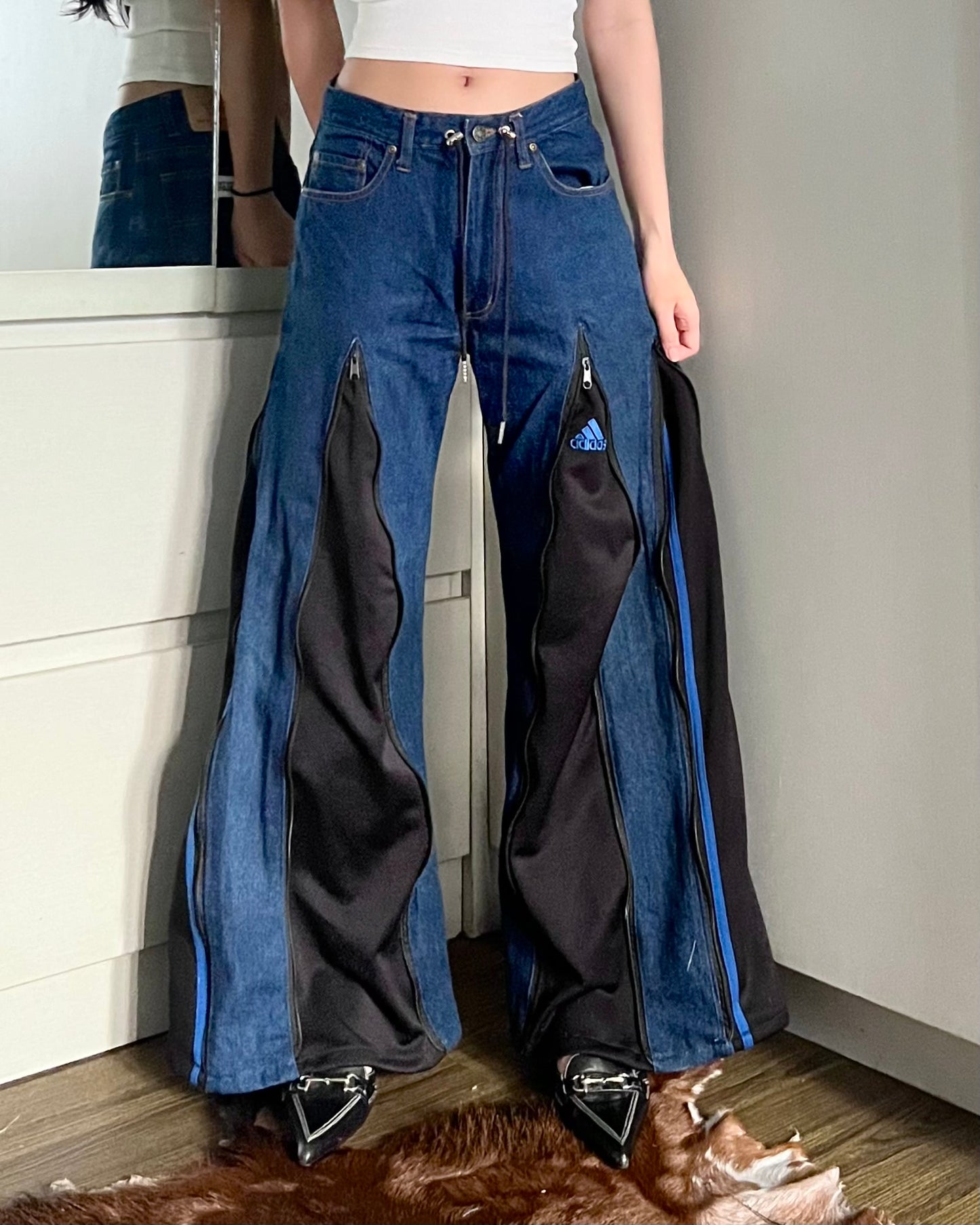 Zipper Pants 091