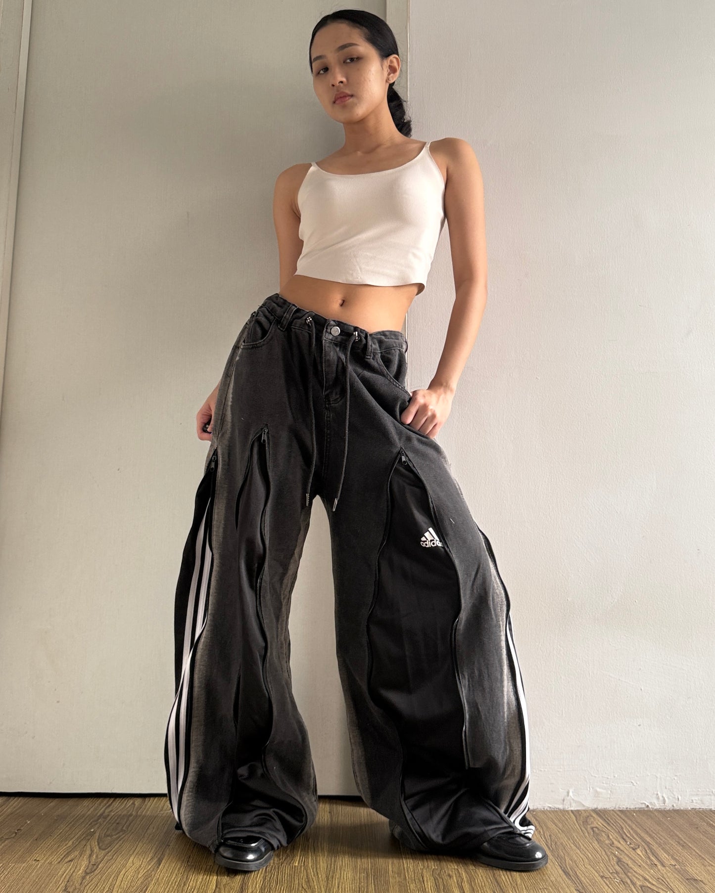 [BIG SIZE] Zipper Pants 0246