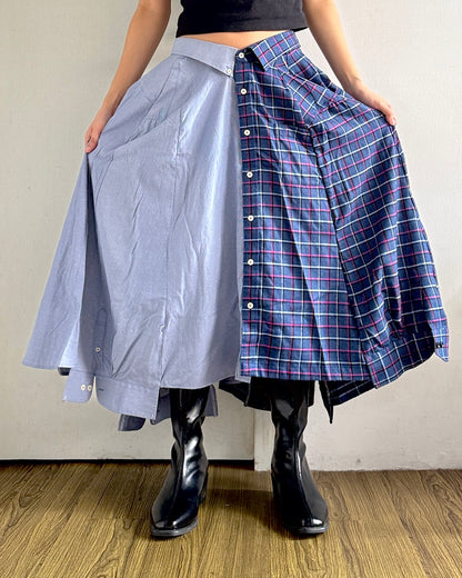 Button-up Maxi Skirt 065