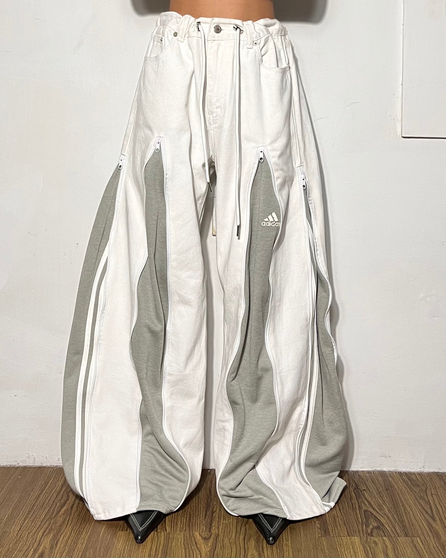 [BIG SIZE] Zipper Pants 029