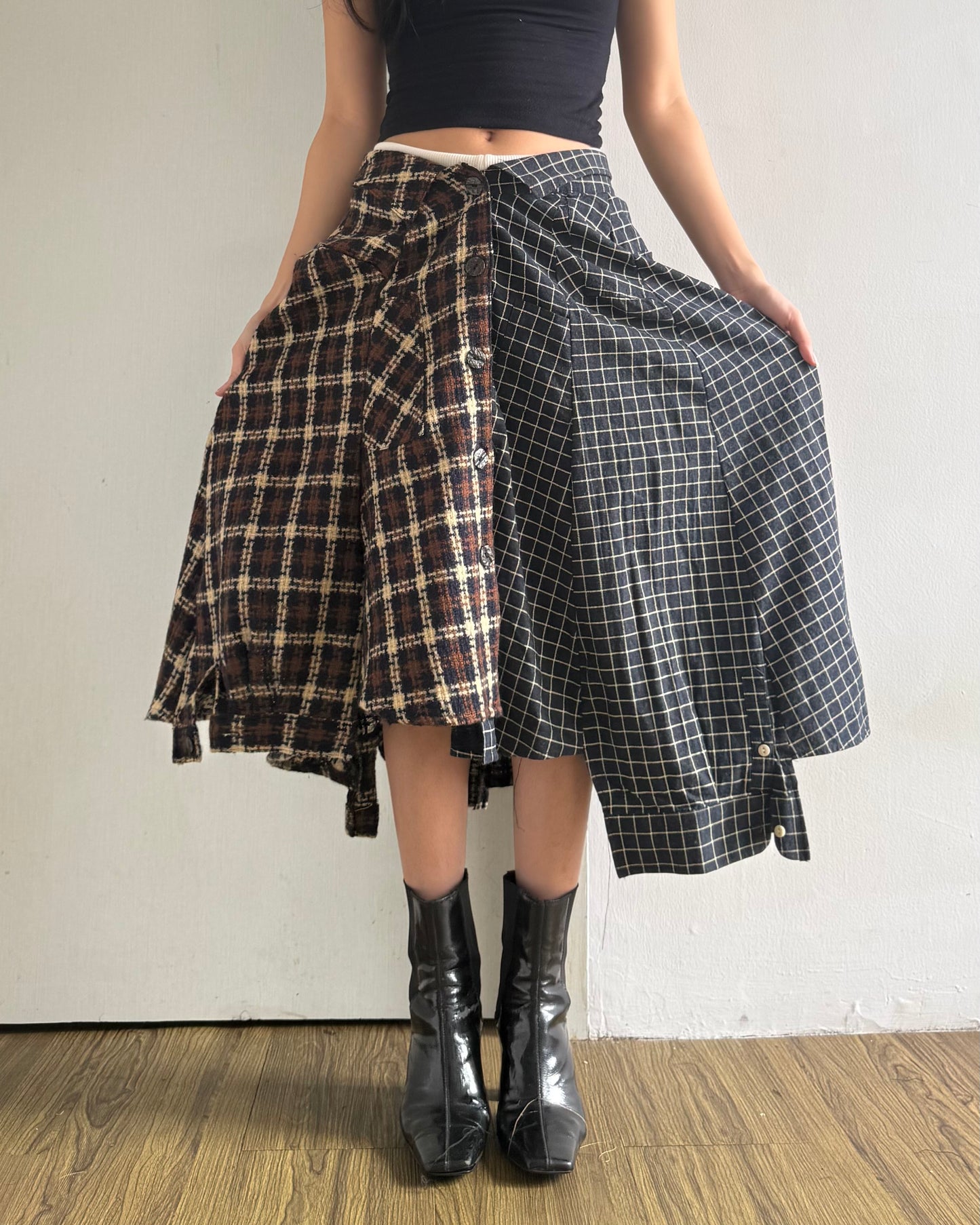 Button-up Maxi Skirt 049