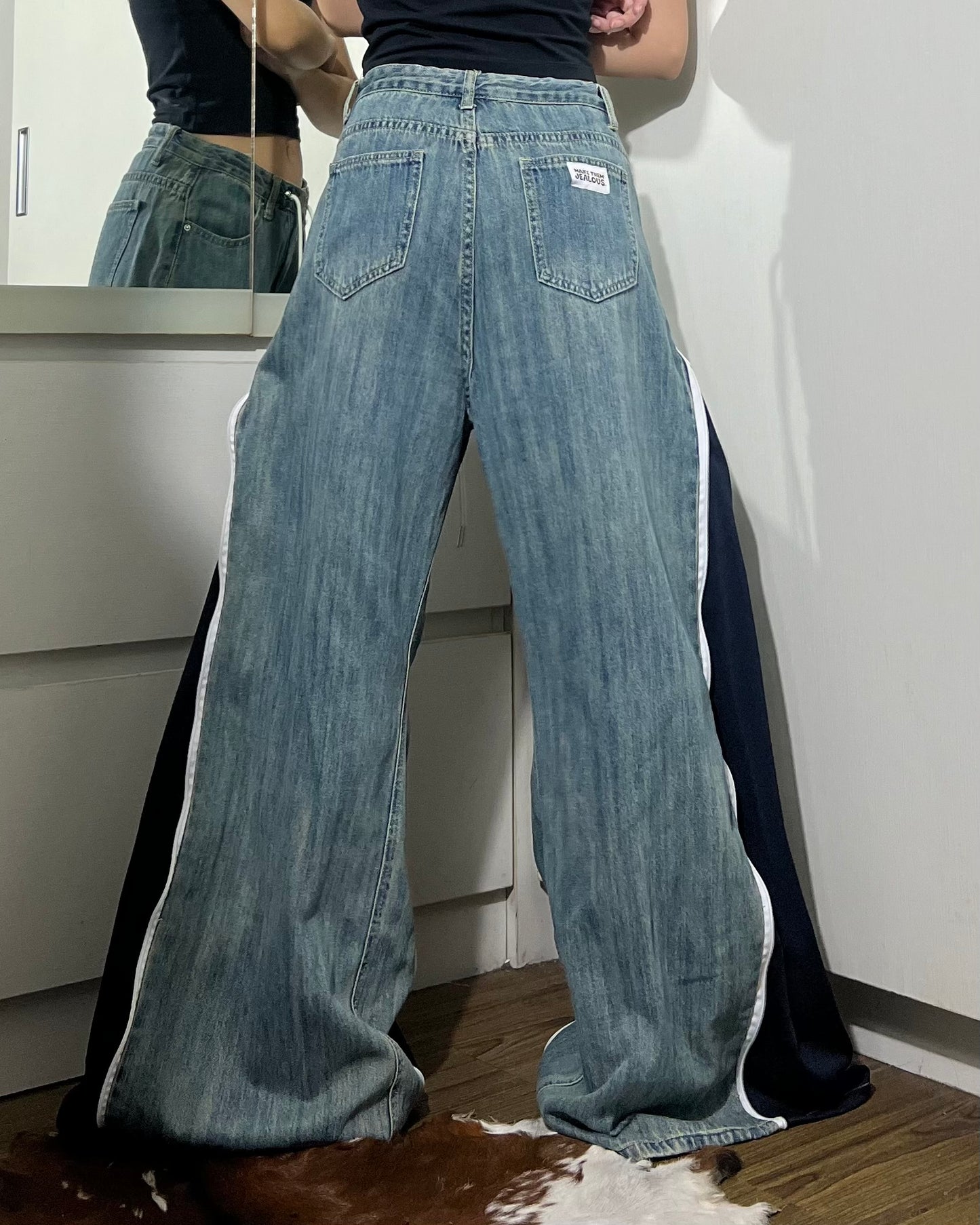 [BIG SIZE] Zipper Pants 0125