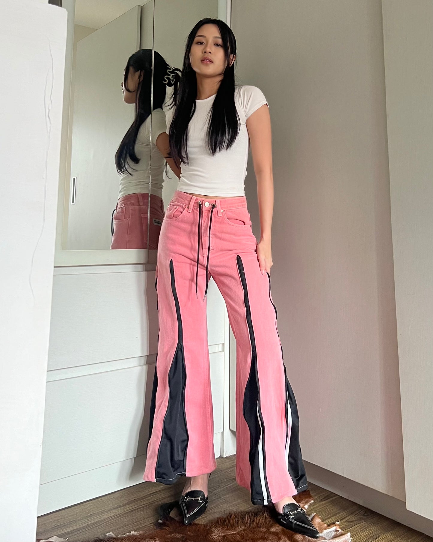 Zipper Pants 099