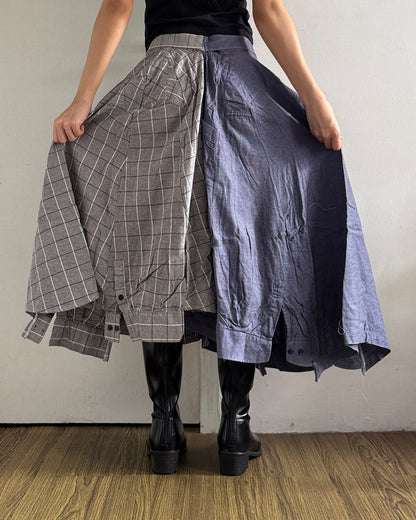 Button-up Maxi Skirt 068