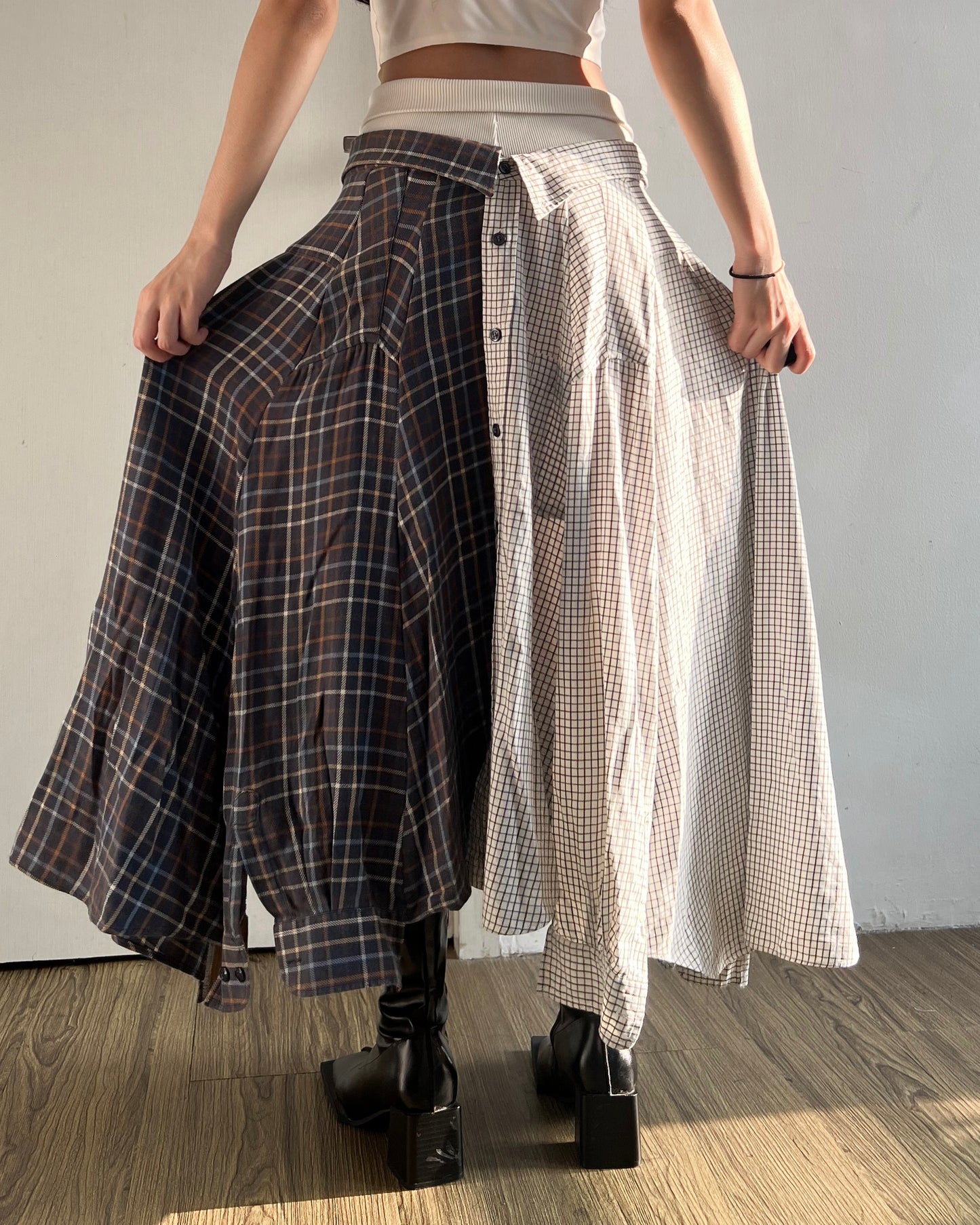 Button-up Maxi Skirt 031