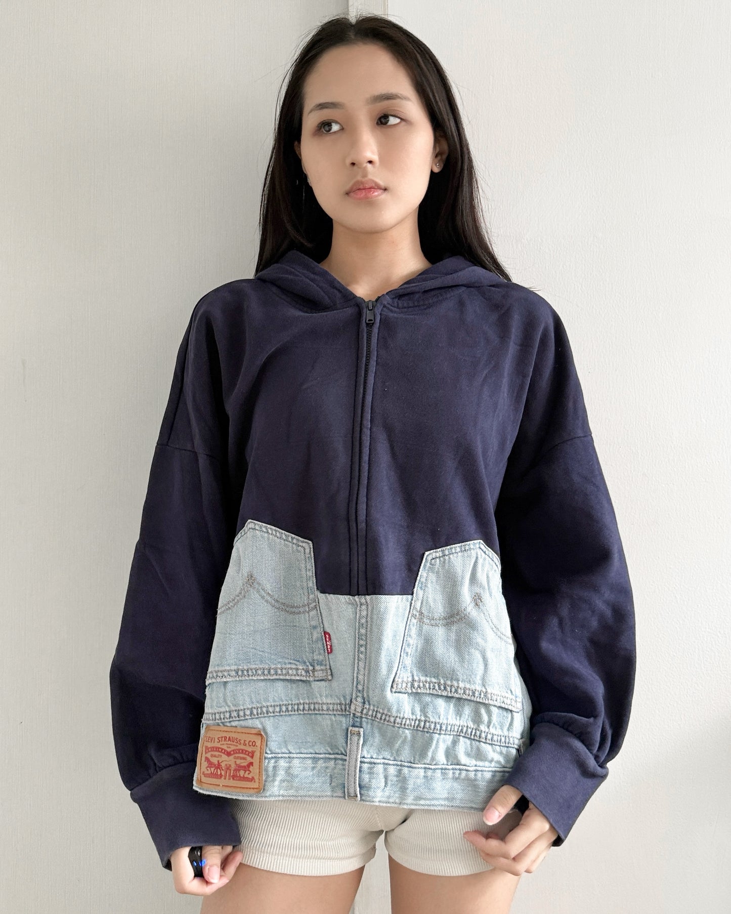 Denim Hoodie 011