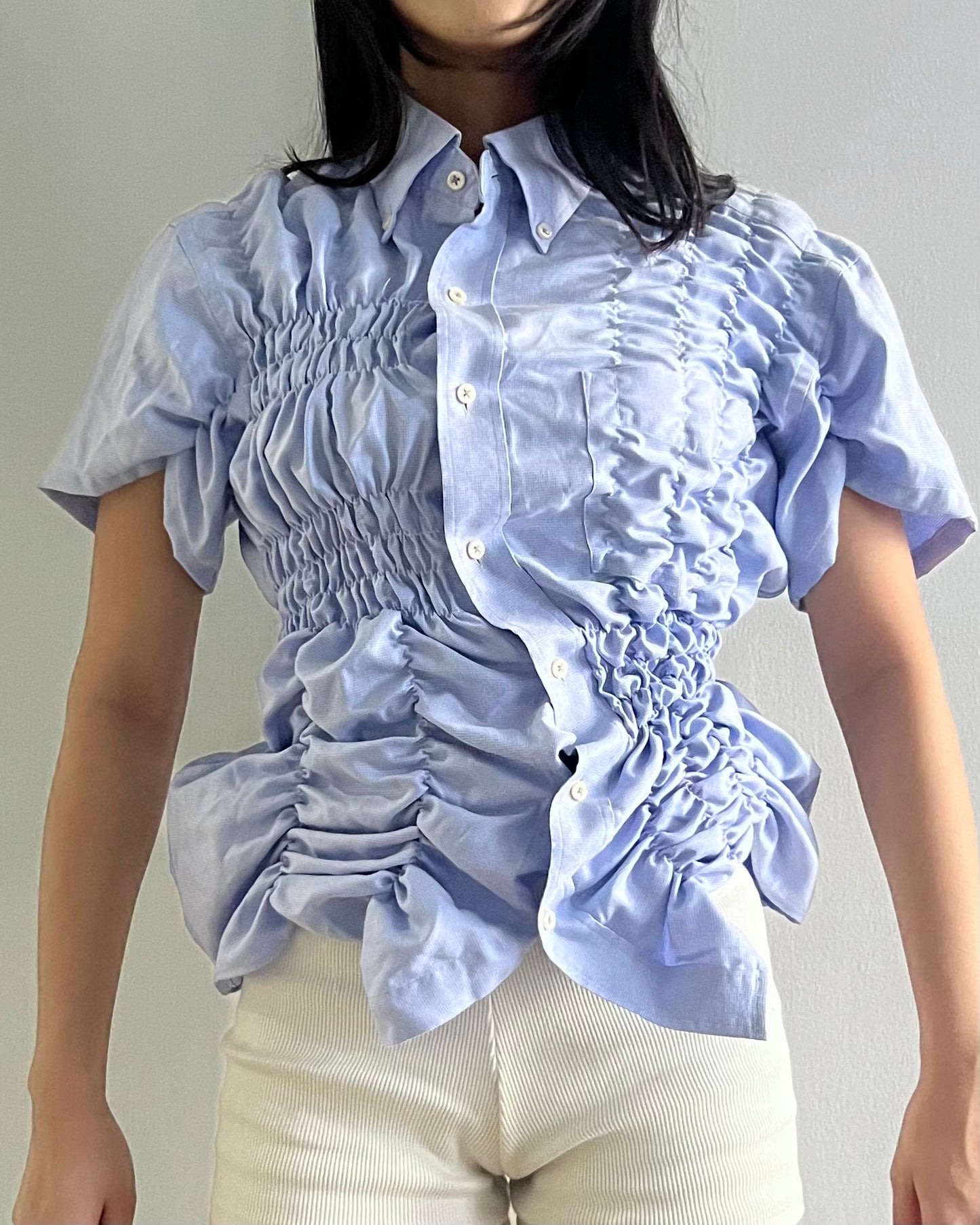 Ruched Shirt 008