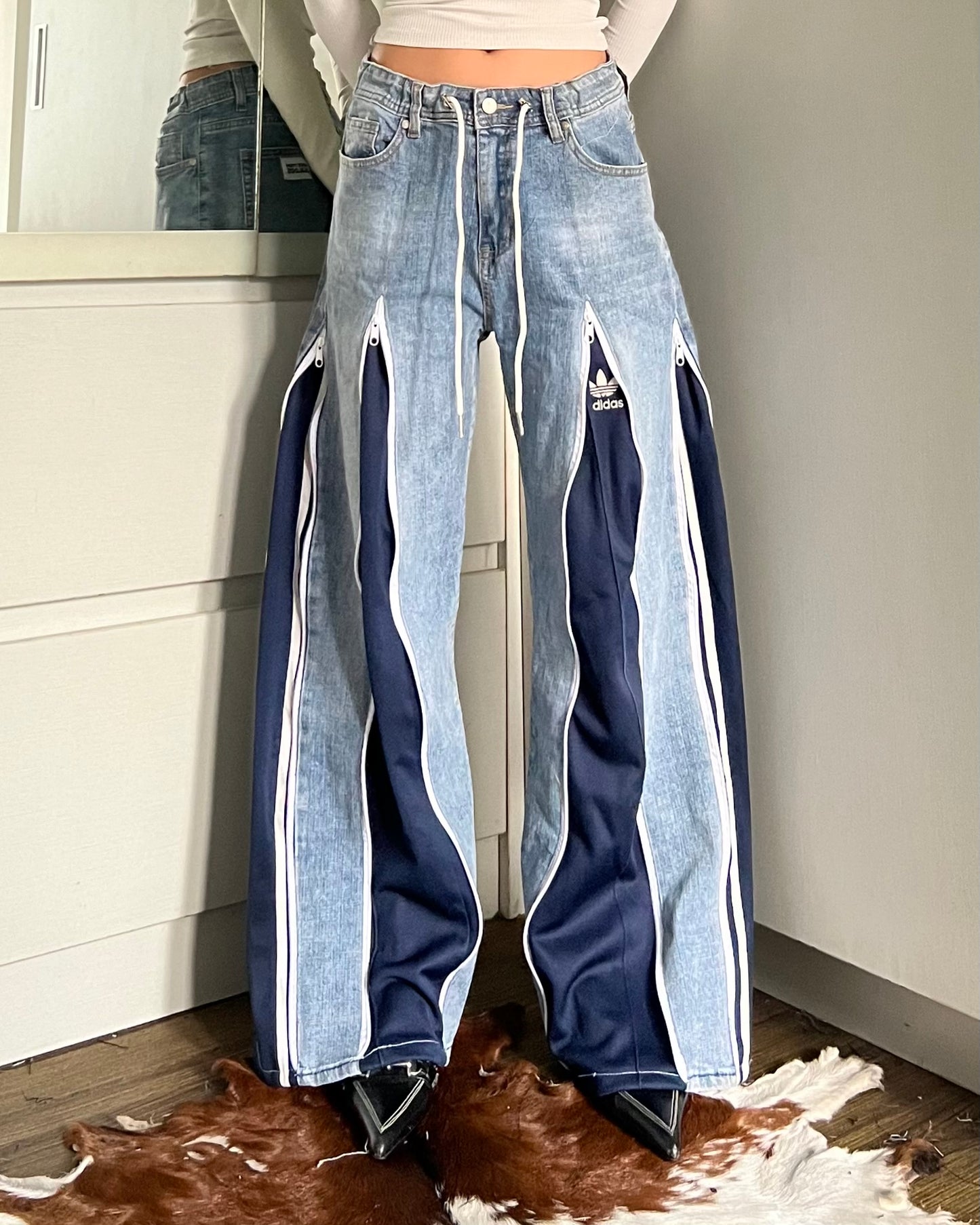 Zipper Pants 071