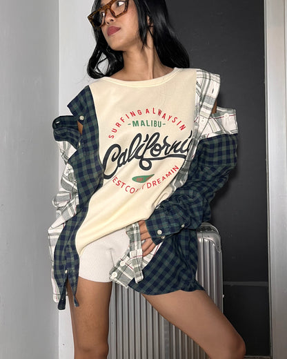 Deconstructed Flannel Shirt 013