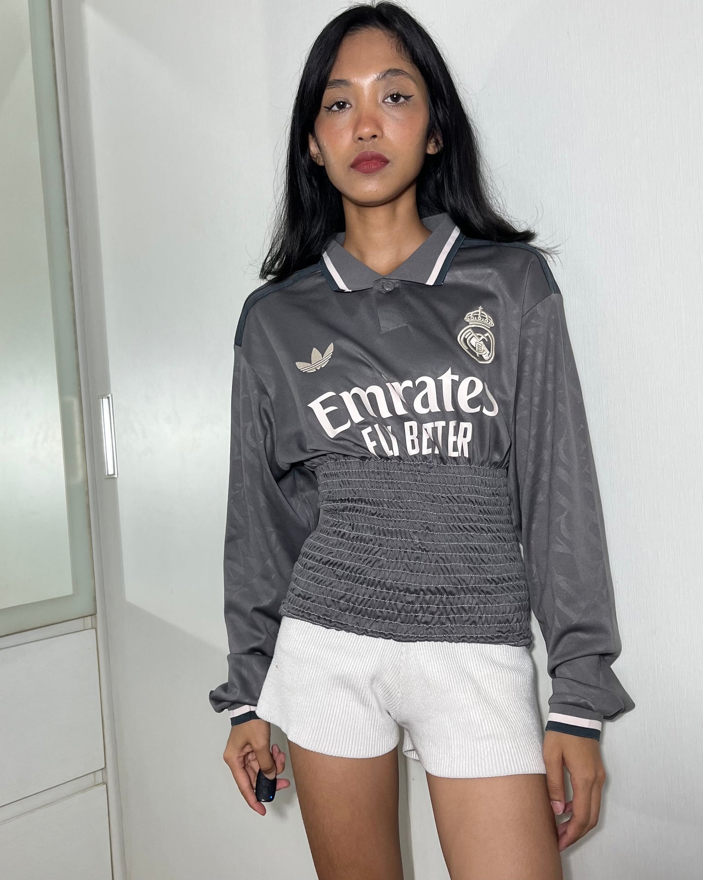 Smocked Longsleeves Jersey 002