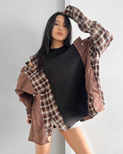 Flannel Sweater 061